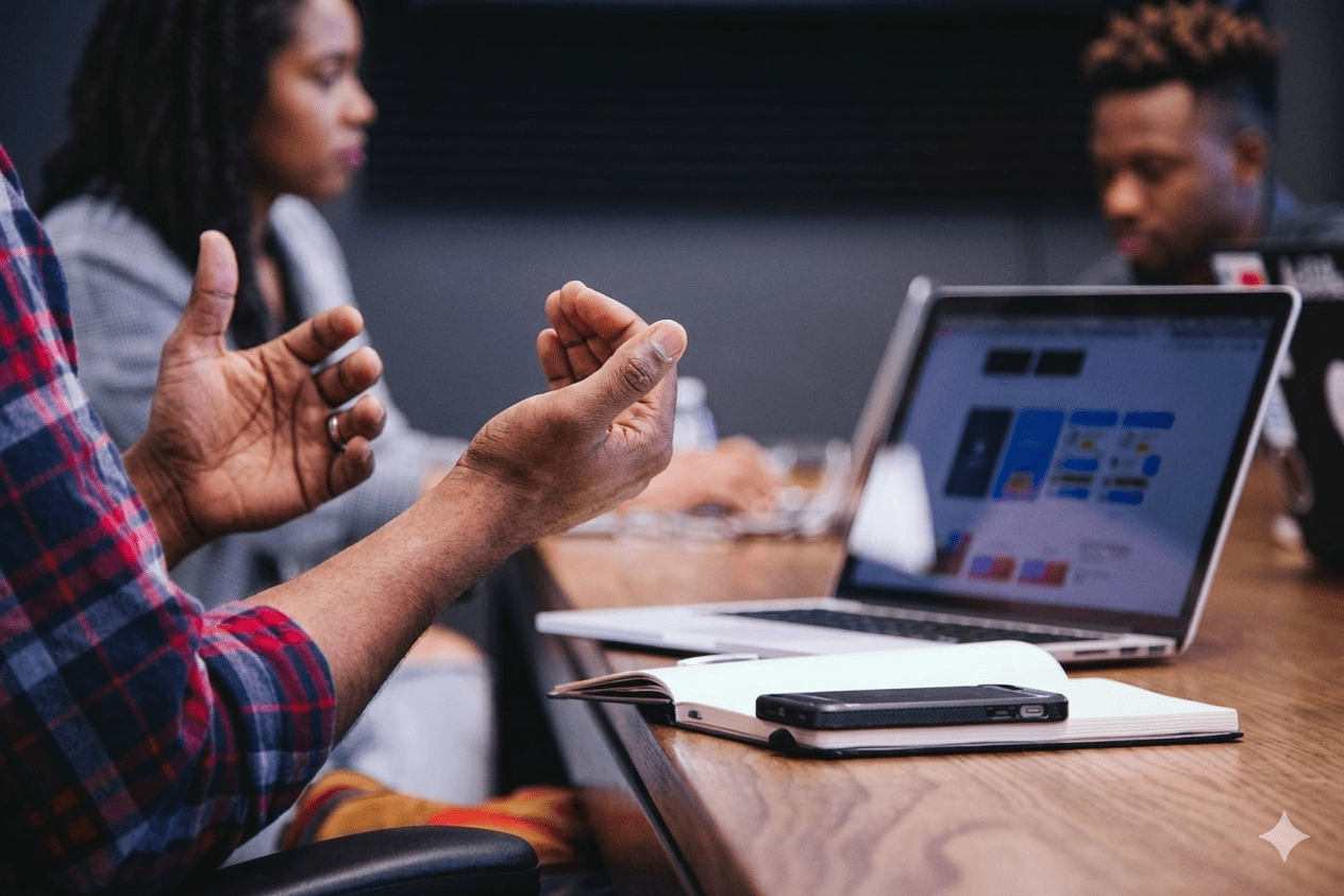 Professional workshop in progress